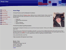 Tablet Screenshot of praterlaw.com